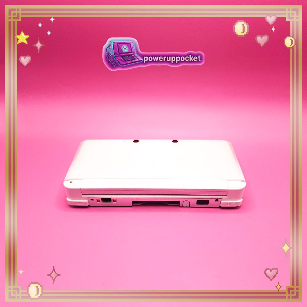 Custom Nintendo 3DS White Pink