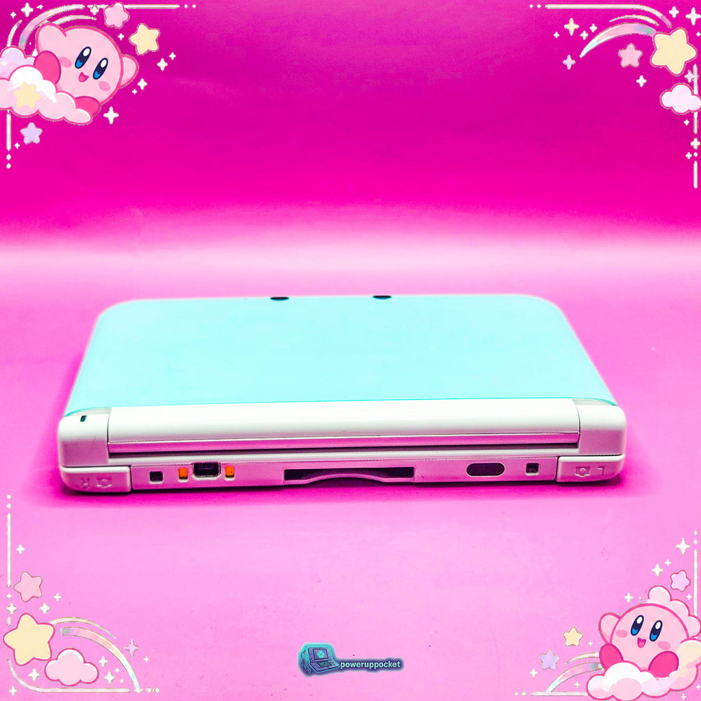 Kirby Mint Dreamland | Custom Nintendo 3DS XL White + Mint Green