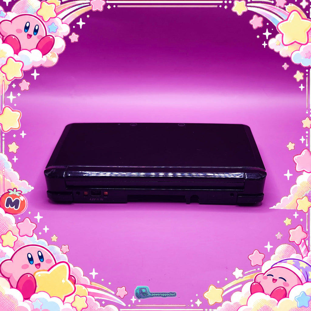 Kirby Star Glow | Custom Nintendo 3DS Black + Pink + Yellow