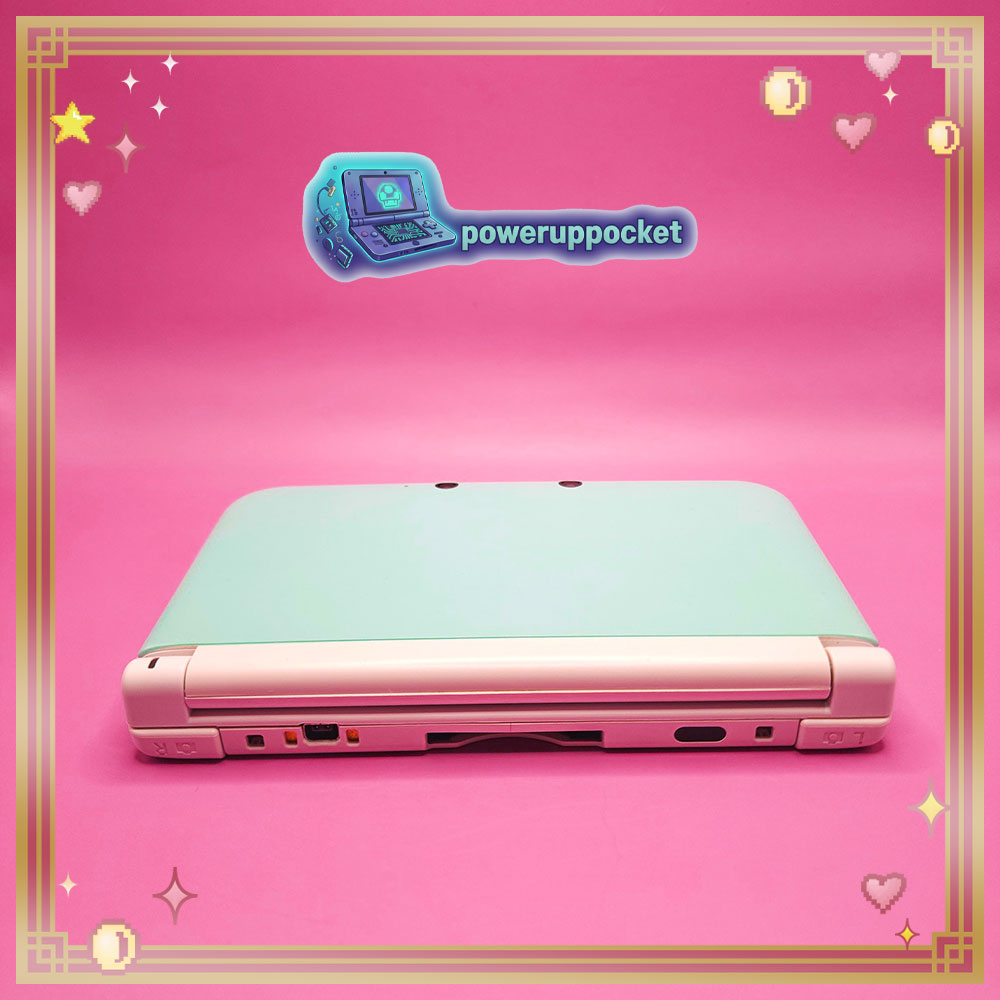 Custom Nintendo 3DS XL Mint White