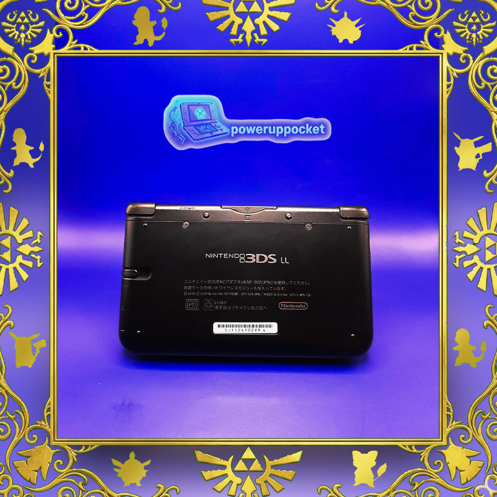 Custom Nintendo 3DS XL Black Gold