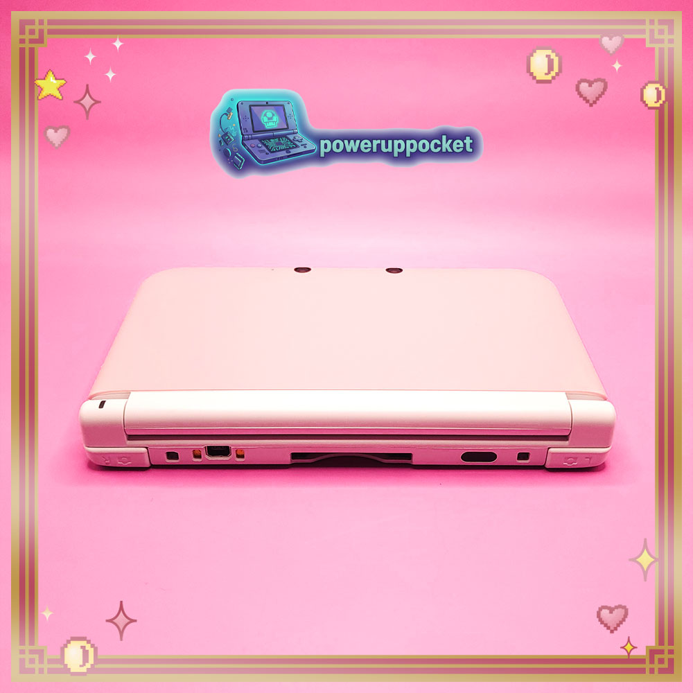 Custom Nintendo 3DS XL Pink White