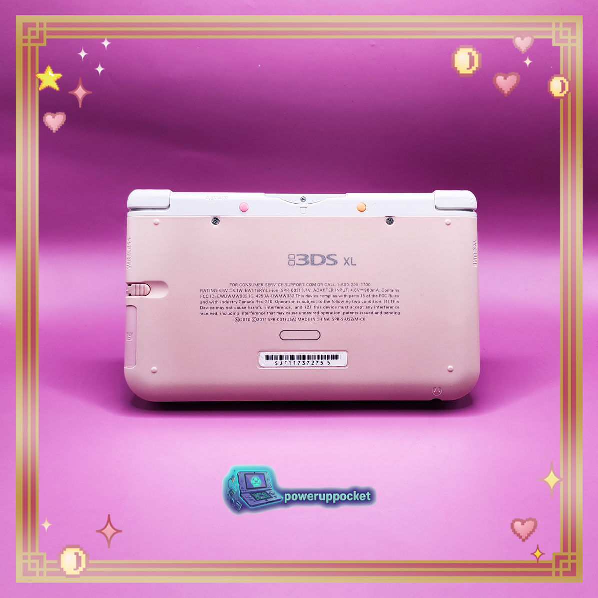 Custom Nintendo 3DS XL Candy Glow Multicolor