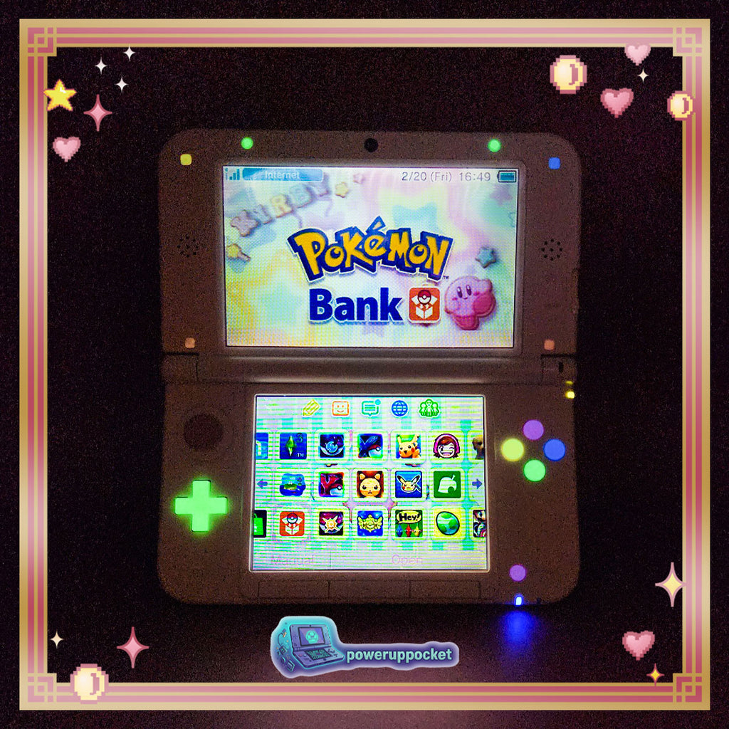 Custom Nintendo 3DS XL Candy Glow Multicolor