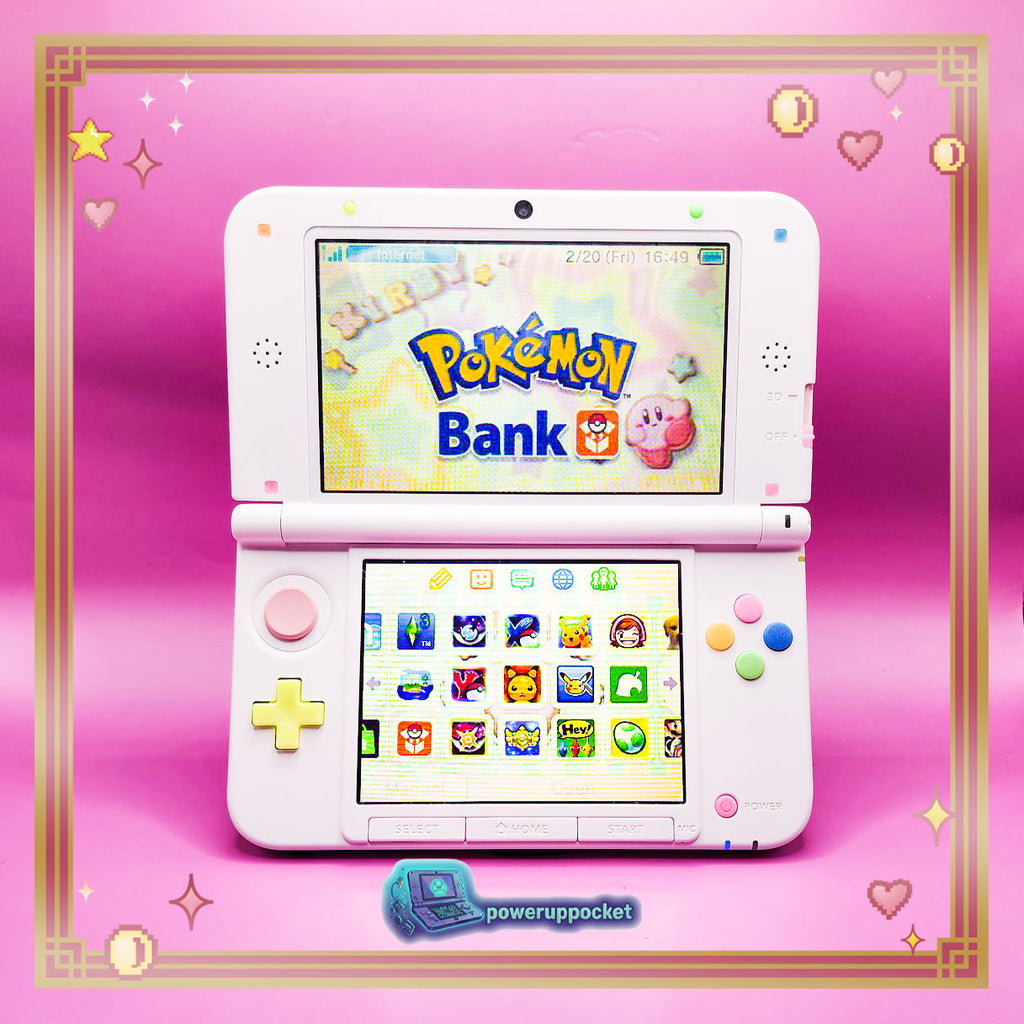 Custom Nintendo 3DS XL Candy Glow Multicolor