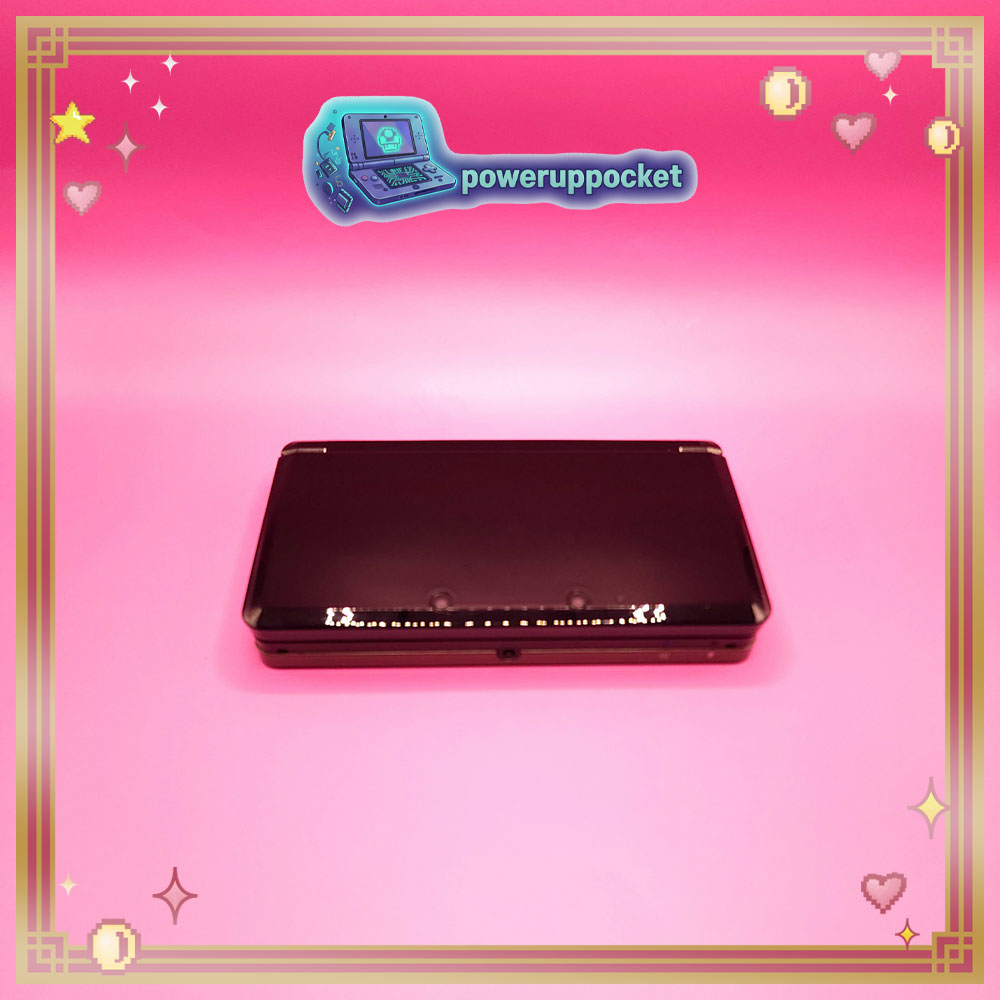 Custom Nintendo 3DS Black Pink