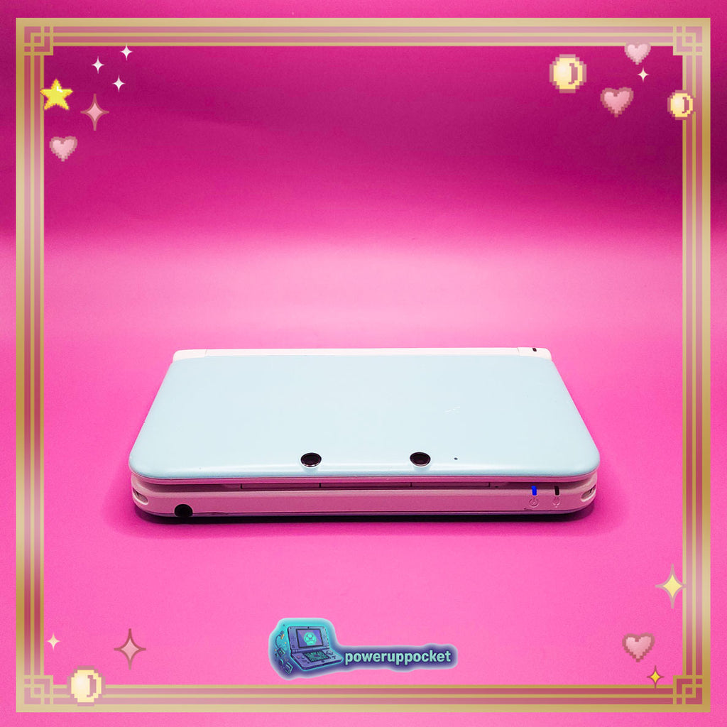 Custom Nintendo 3DS XL White Mint Glow