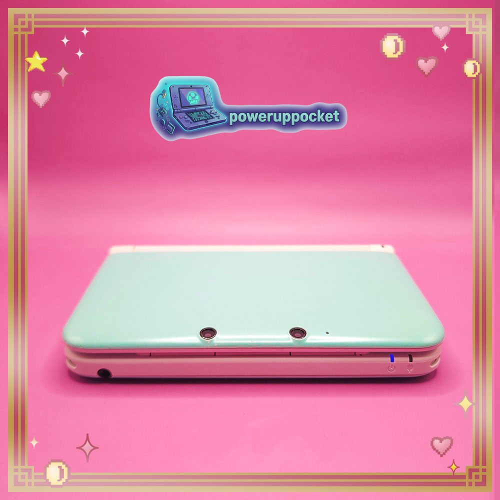 Custom Nintendo 3DS XL Mint White
