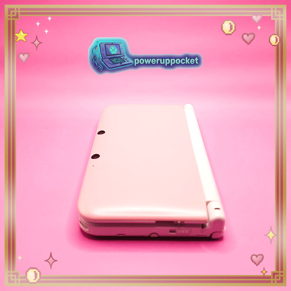 Custom Nintendo 3DS XL Pink White