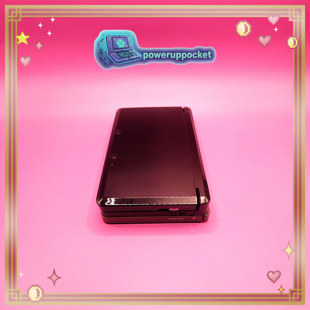 Custom Nintendo 3DS XL Black Pink
