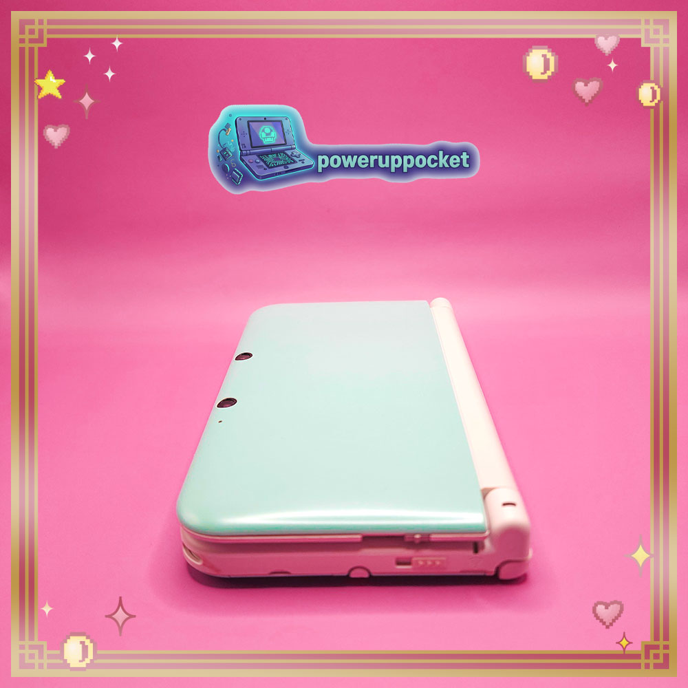 Custom Nintendo 3DS XL Mint White