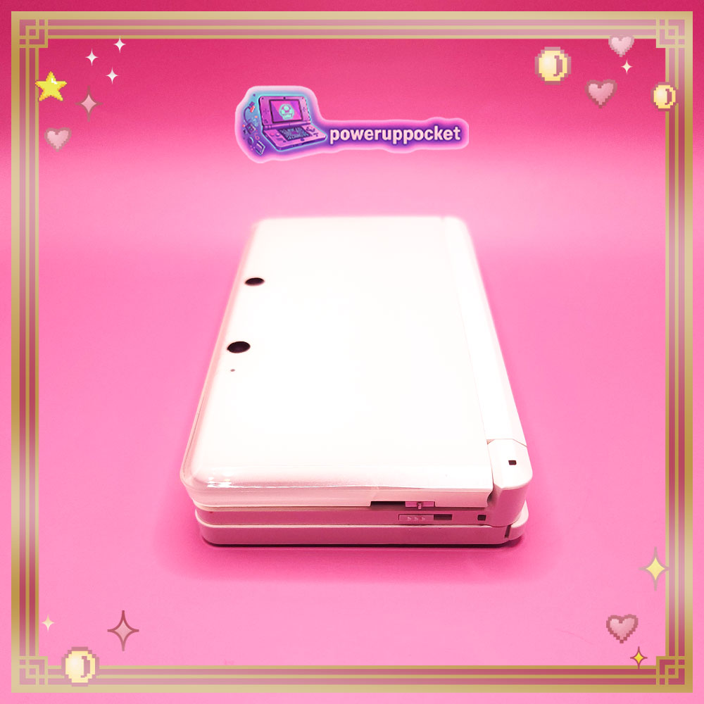 Custom Nintendo 3DS White Pink