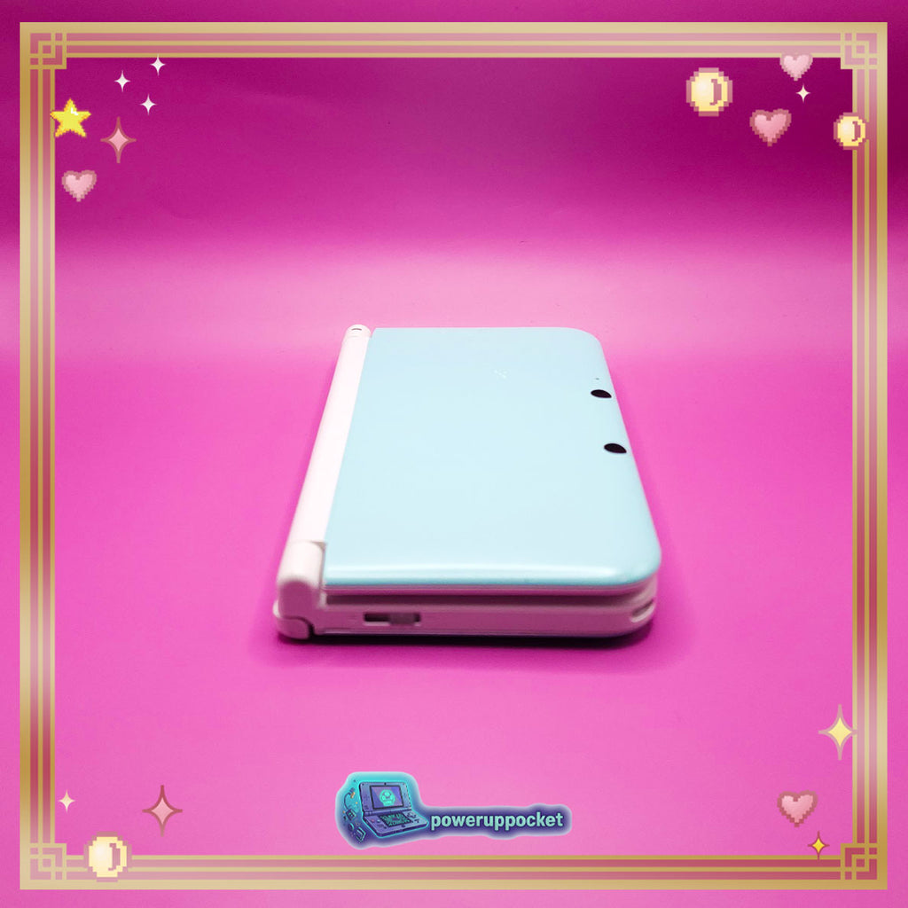 Custom Nintendo 3DS XL White Mint Glow
