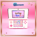 Custom Nintendo 3DS White Pink