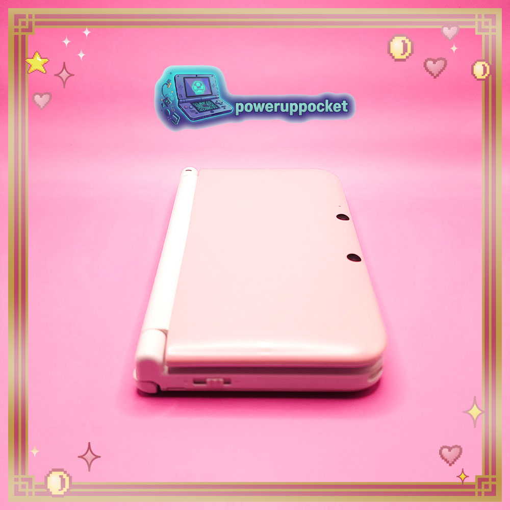 Custom Nintendo 3DS XL Pink White