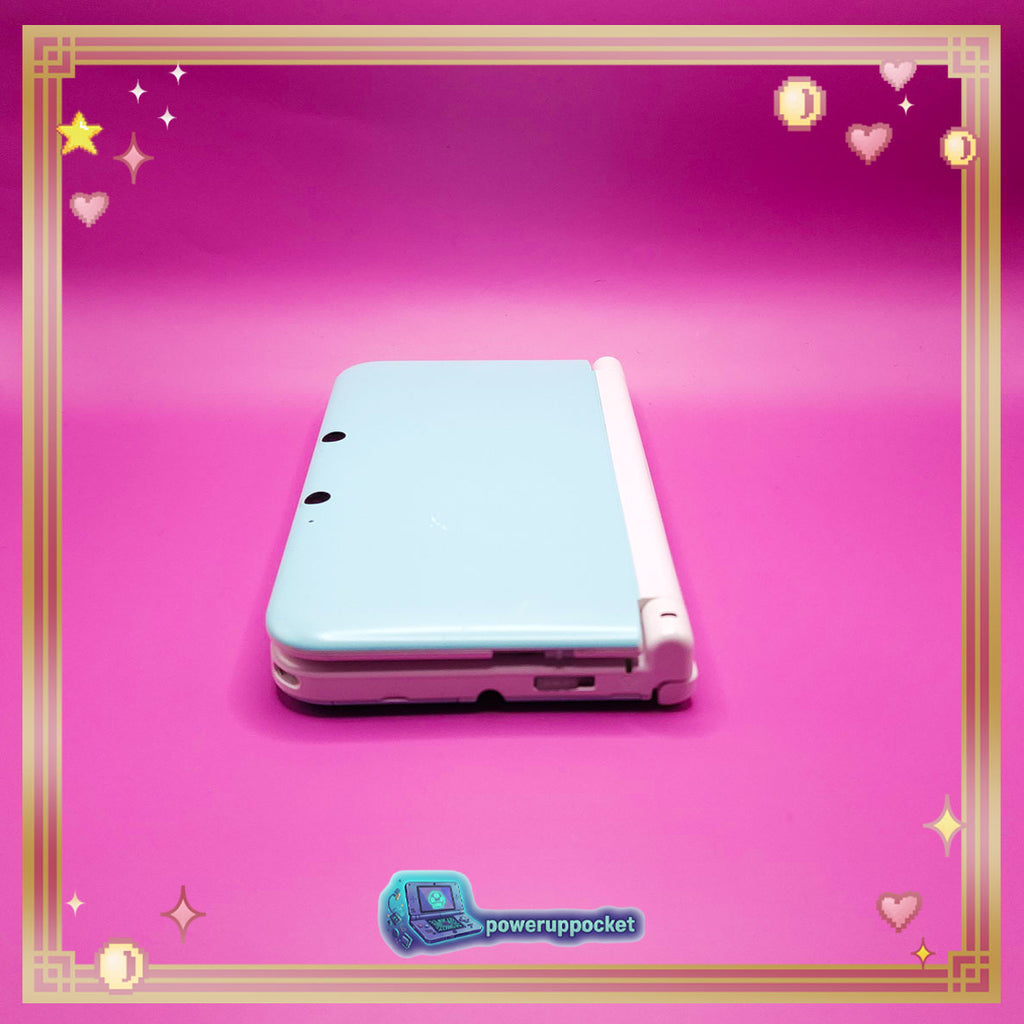 Custom Nintendo 3DS XL White Mint Glow