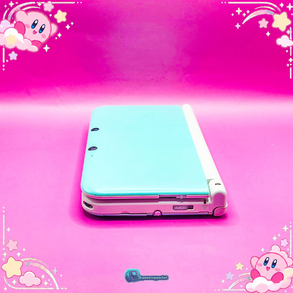 Kirby Mint Dreamland | Custom Nintendo 3DS XL White + Mint Green