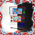 Crimson Current | Custom Nintendo 3DS White + Red Glow