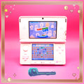 Custom Nintendo 3DS Pure White Pearlescent Pink