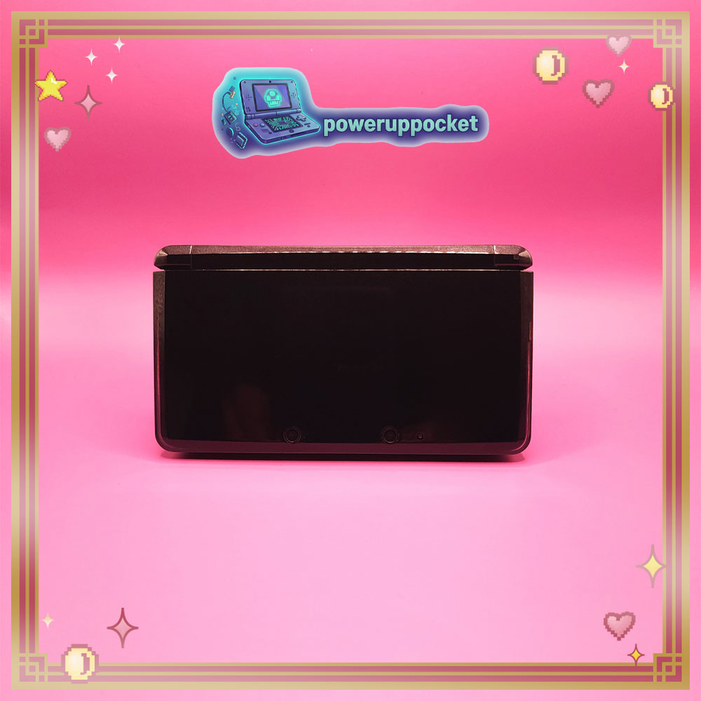Custom Nintendo 3DS Black Pink – PowerUpPocket