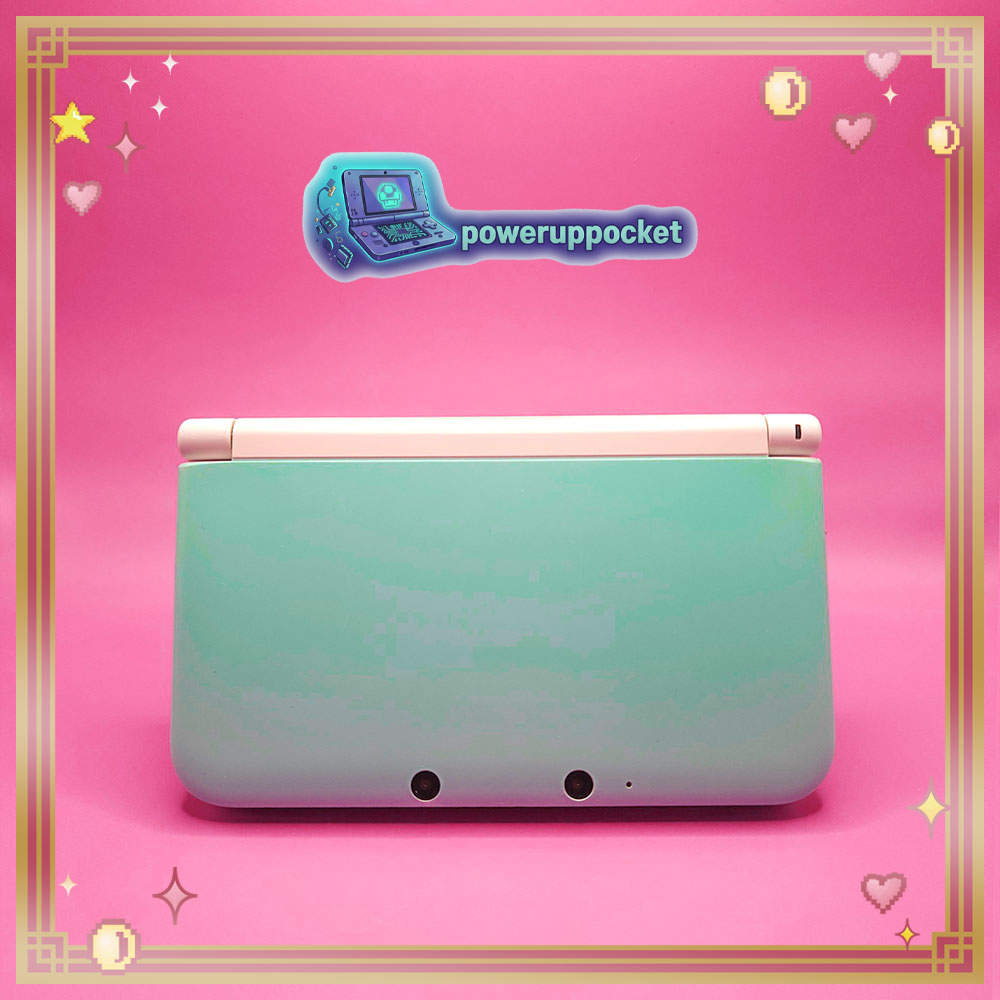 Custom Nintendo 3DS XL Mint White